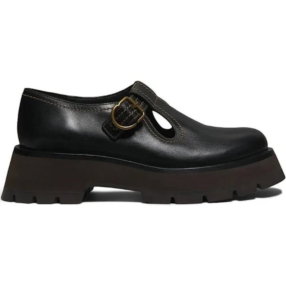 NEW 3.1 Phillip Lim Women's Kate-Lug Sole Mary Jane BLACK SIZE 9/100%AUTHENTIC - Picture 2 of 10